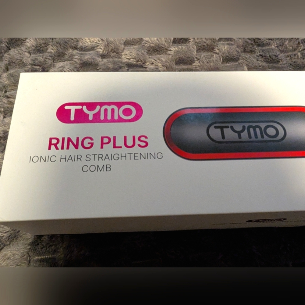 TYMO Ring Plus Ionic Hair Straightening Comb